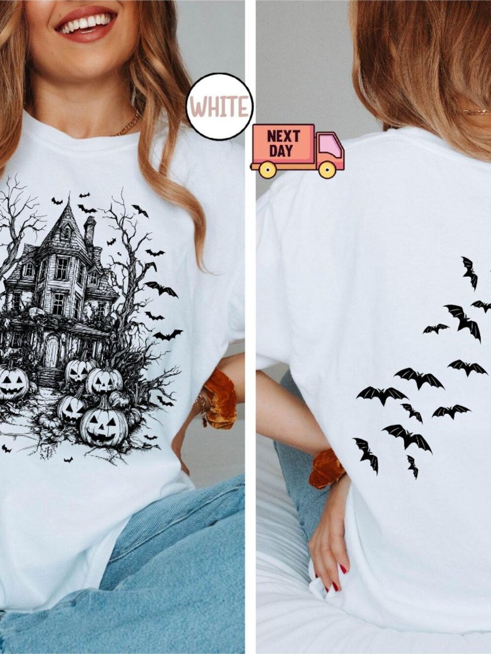 Haunted House Shirt, Halloween Shirt, Summerween Shirt, Halloween Shirt